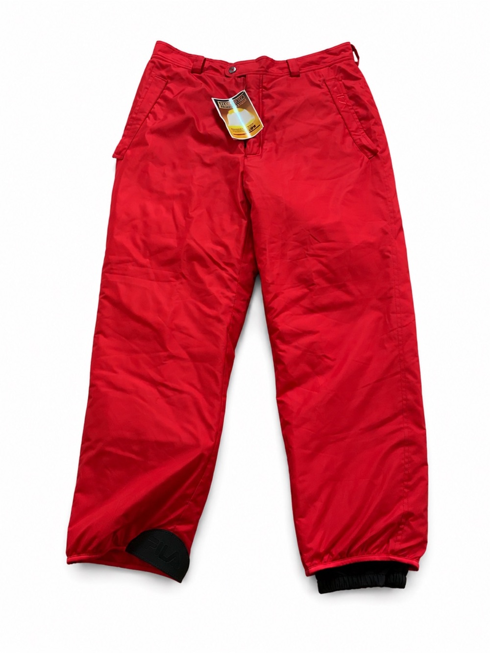Vintage Fila Red Thermore Insulated Ski Pants Size 40 NWT FISI